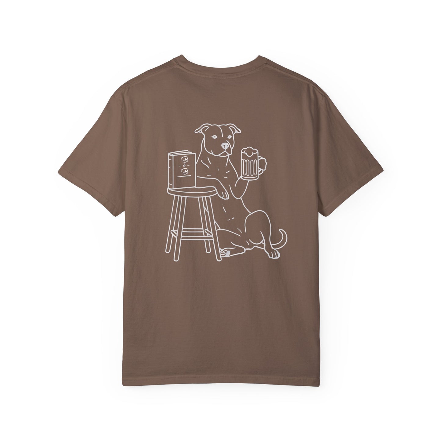 Books & Brews Dog Tee