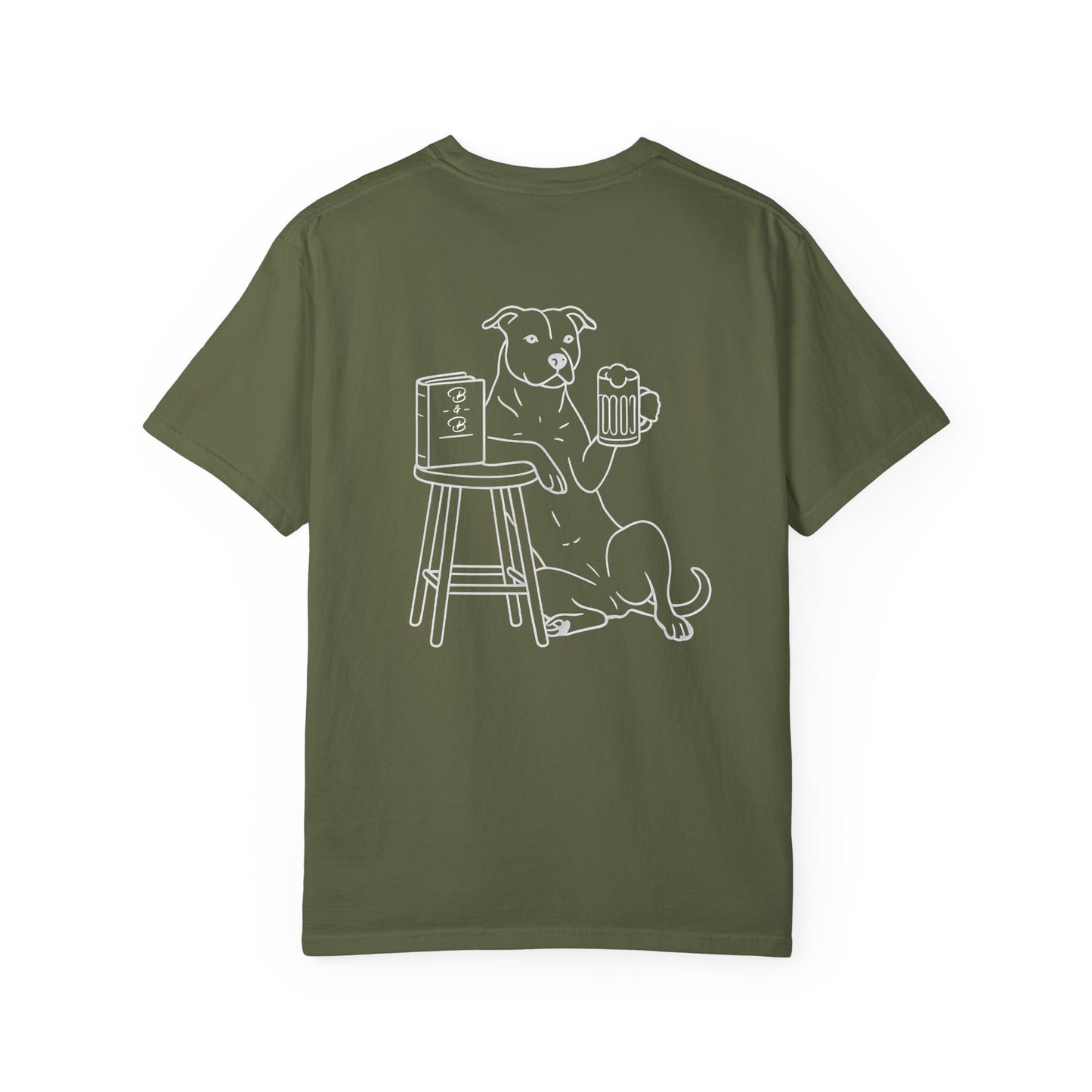 Books & Brews Dog Tee