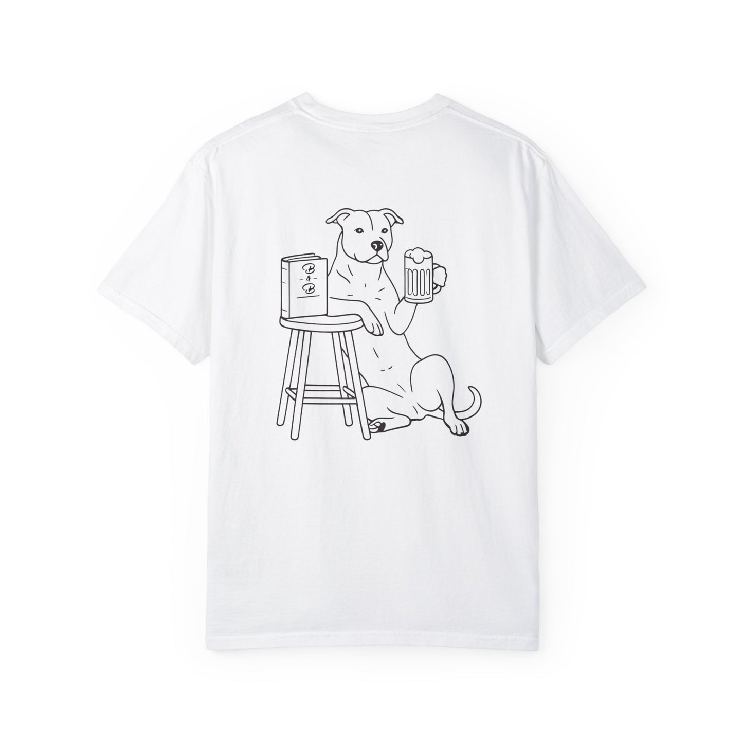 Books & Brews Dog Tee