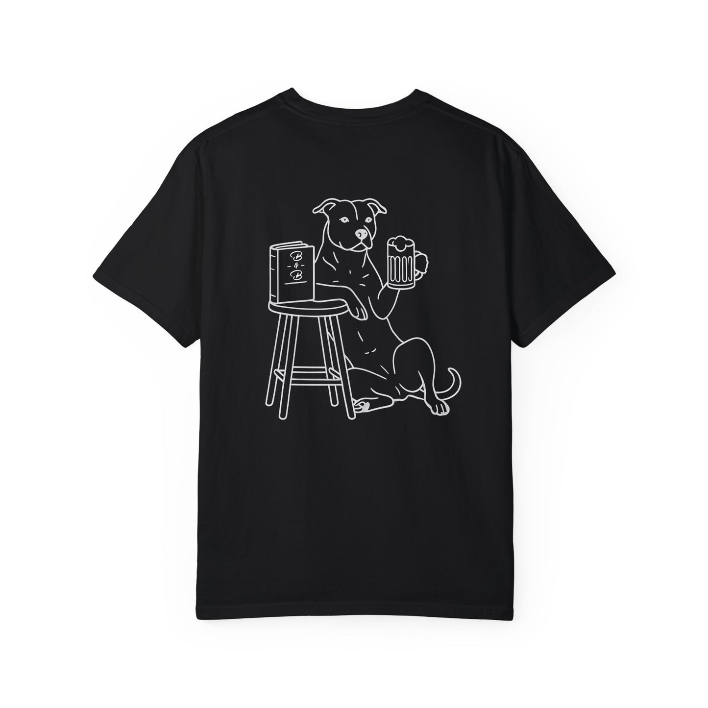 Books & Brews Dog Tee