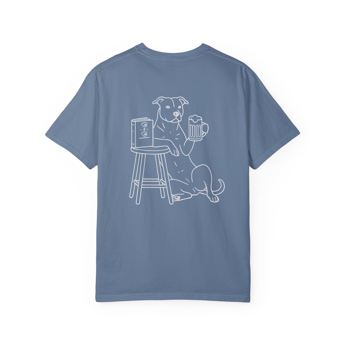 Books & Brews Dog Tee