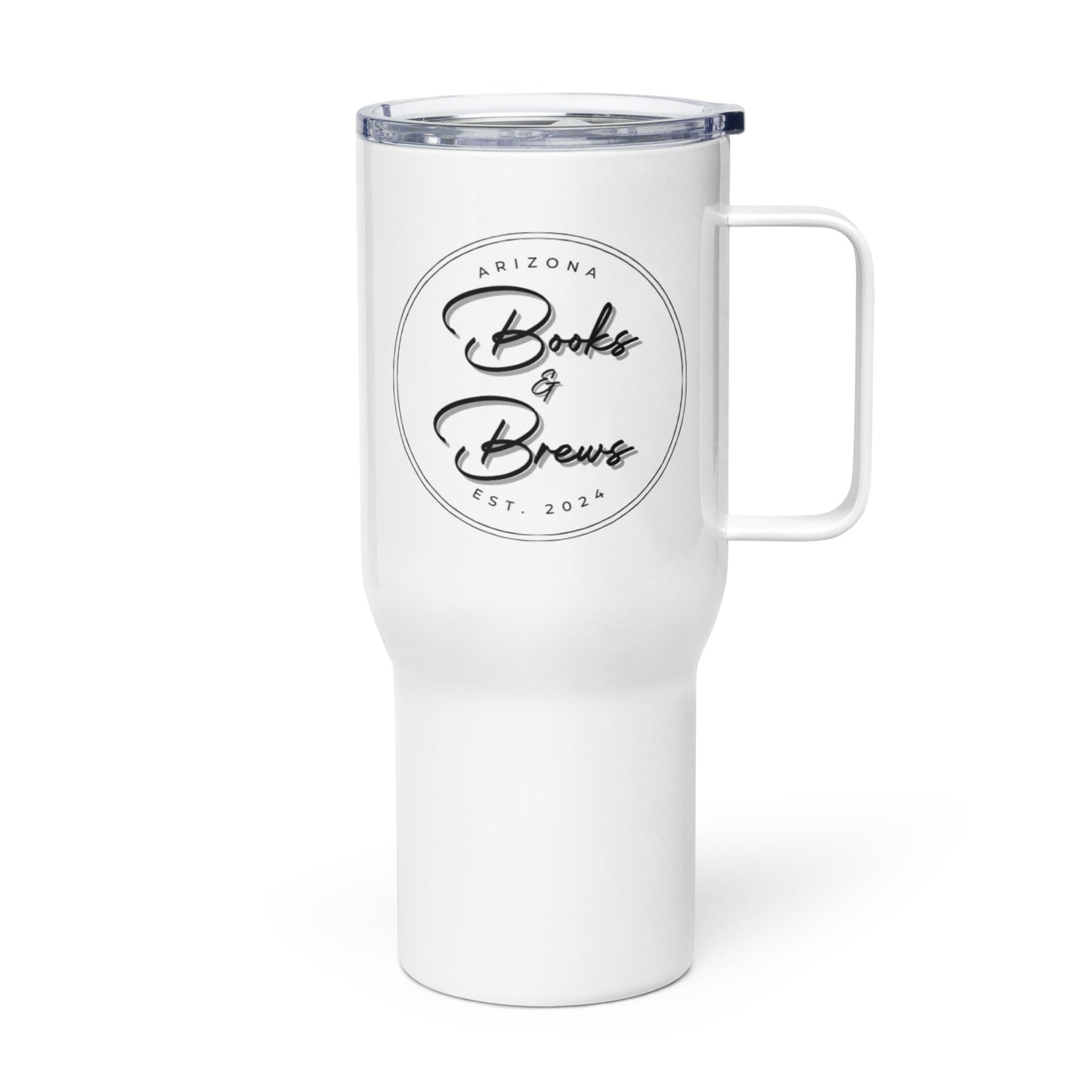 Books & Brews Travel Mug 25oz